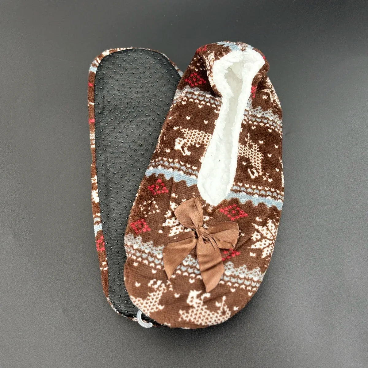 pantofole natale donna