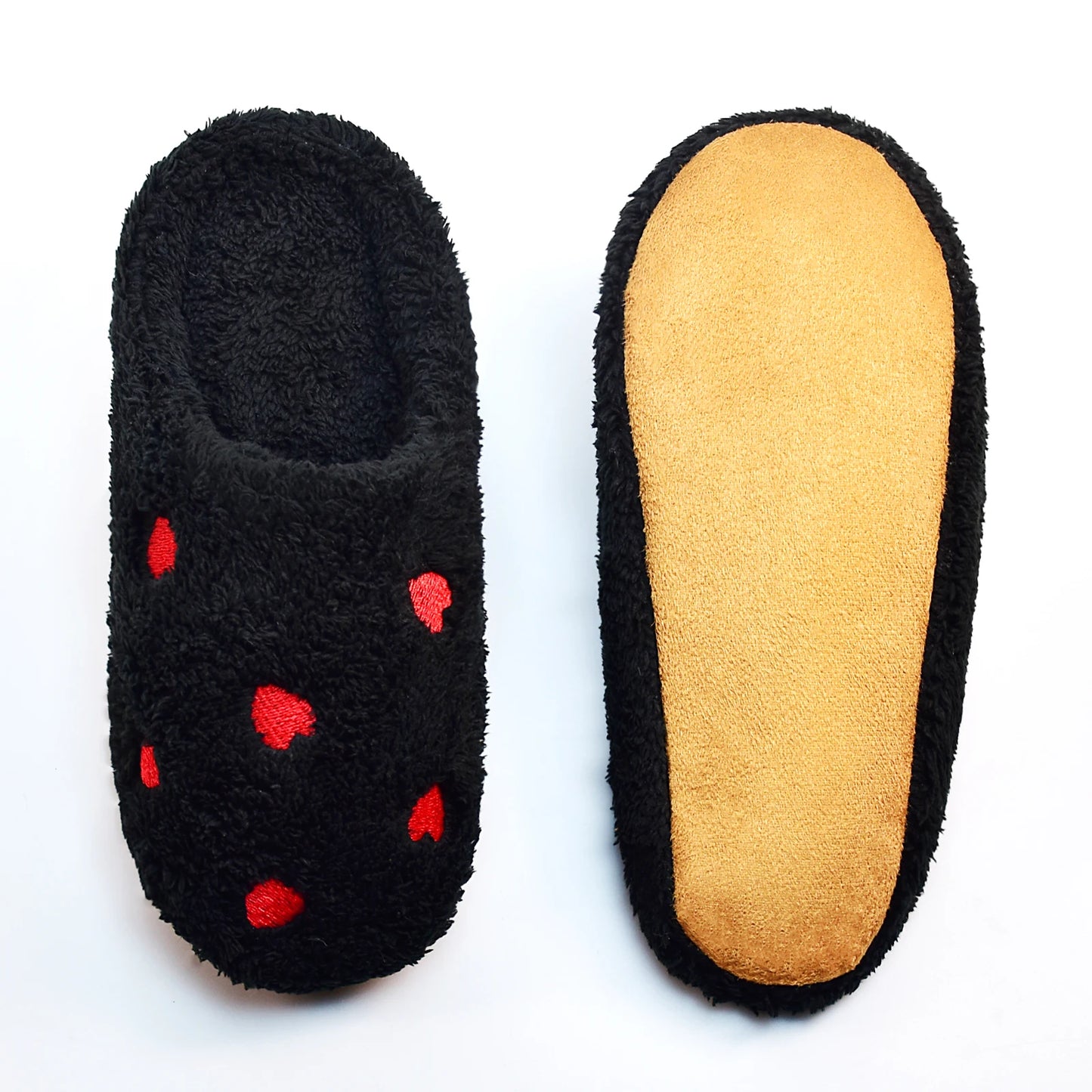 pantofole ballerine da casa cuore donna