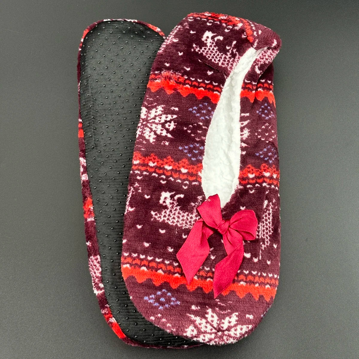 pantofole natale donna