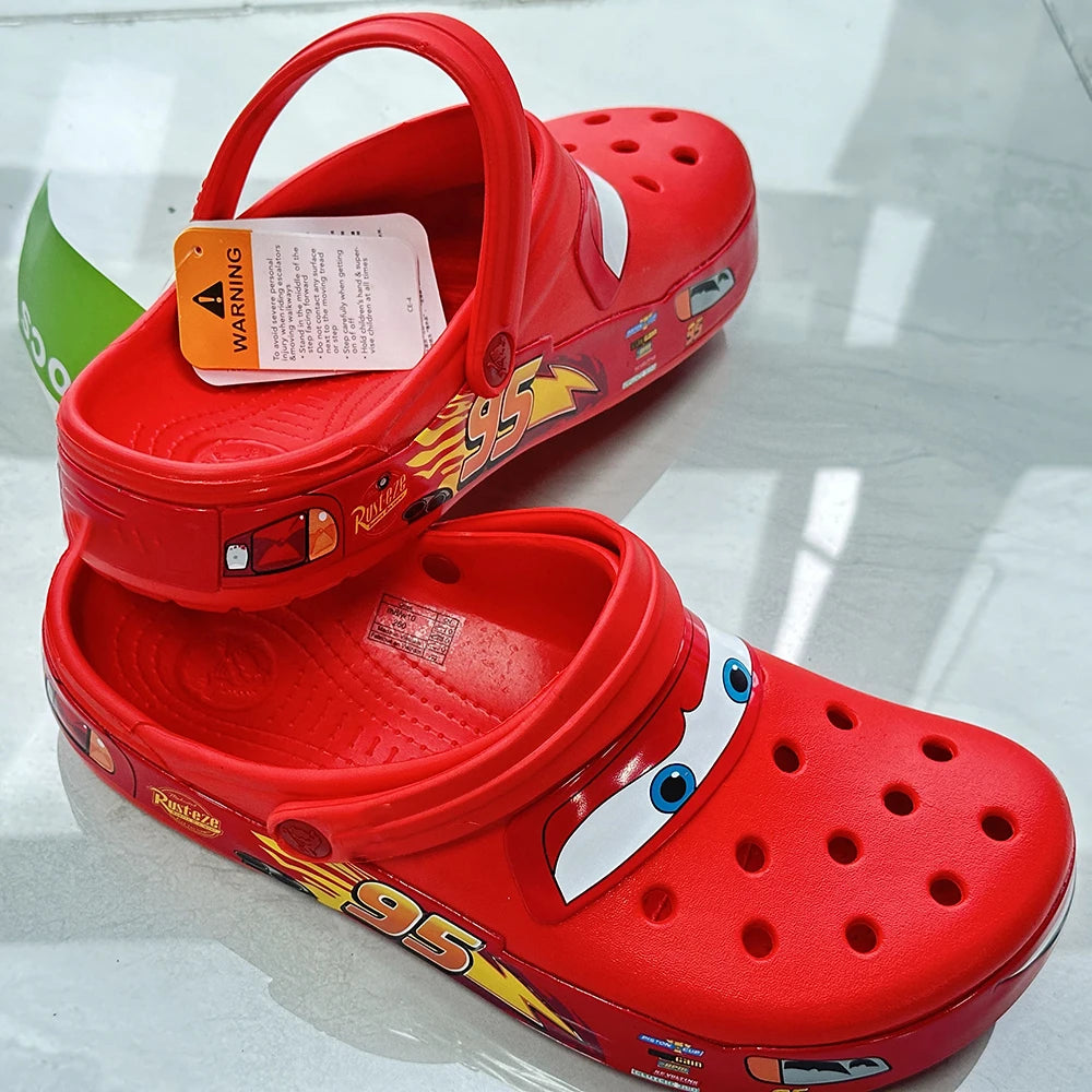 Disney Mcqueens Pixar pantofole bambino pelliccia caldo