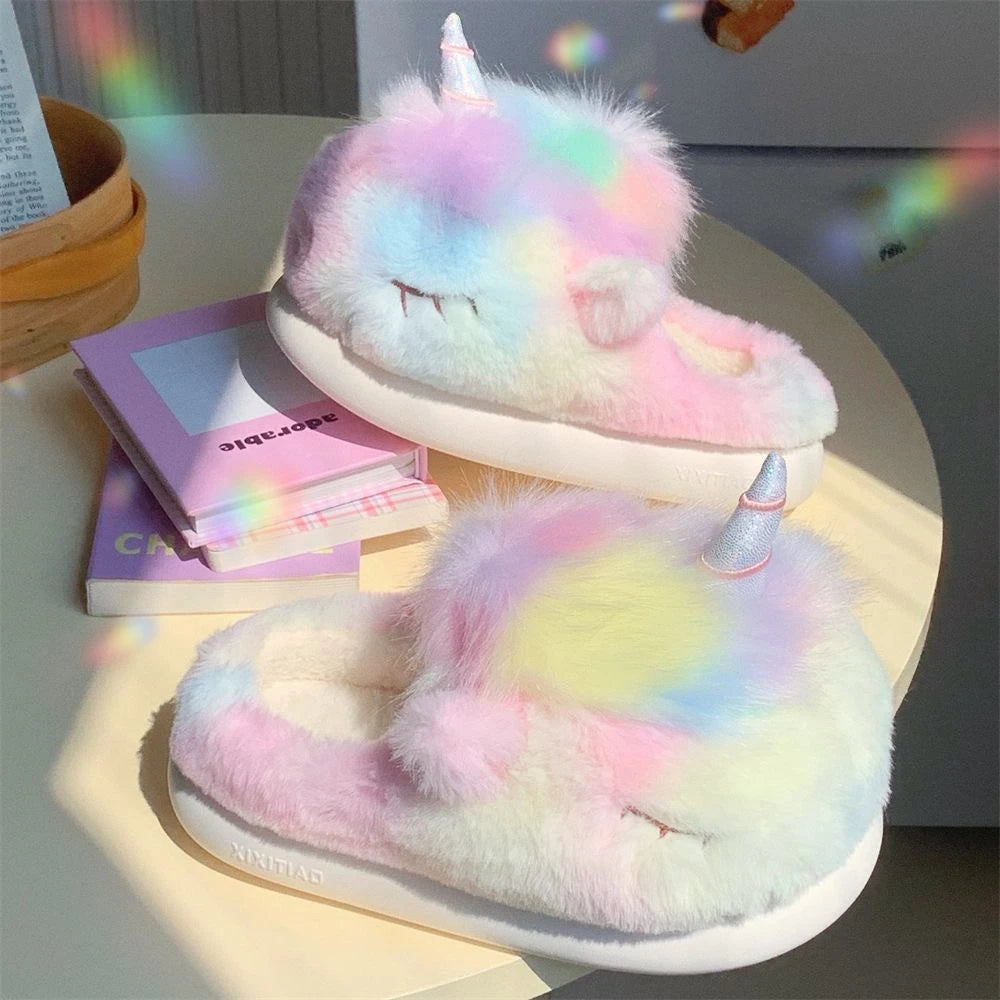 pantofole da unicorno