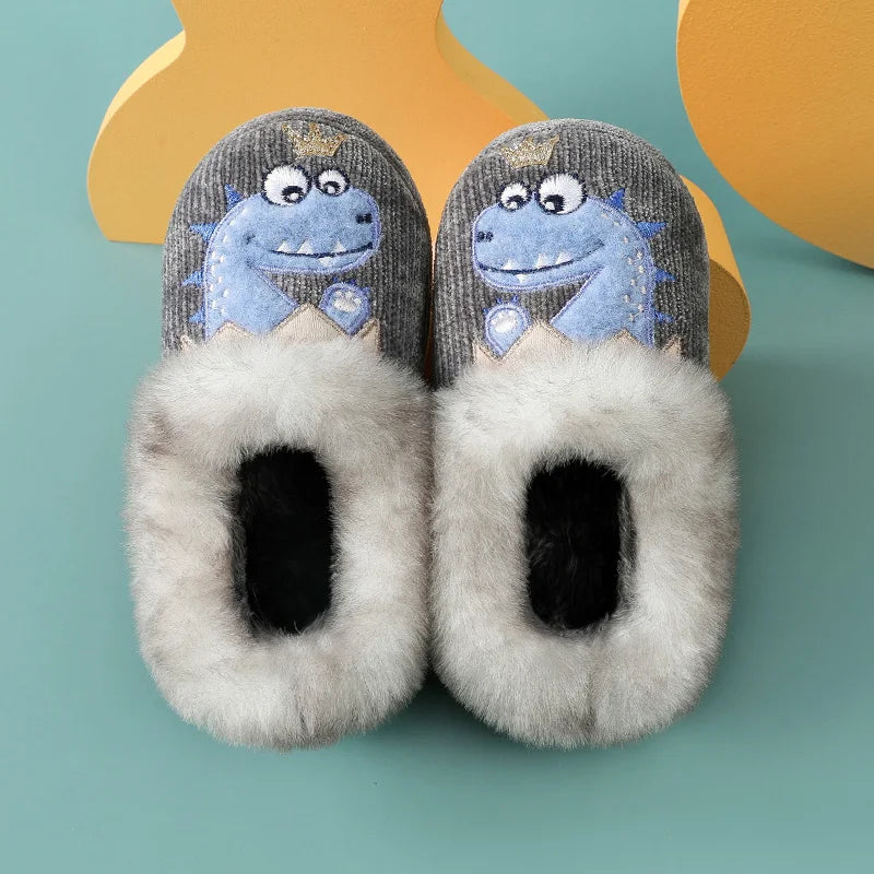 calda pantofola invernale per bambino