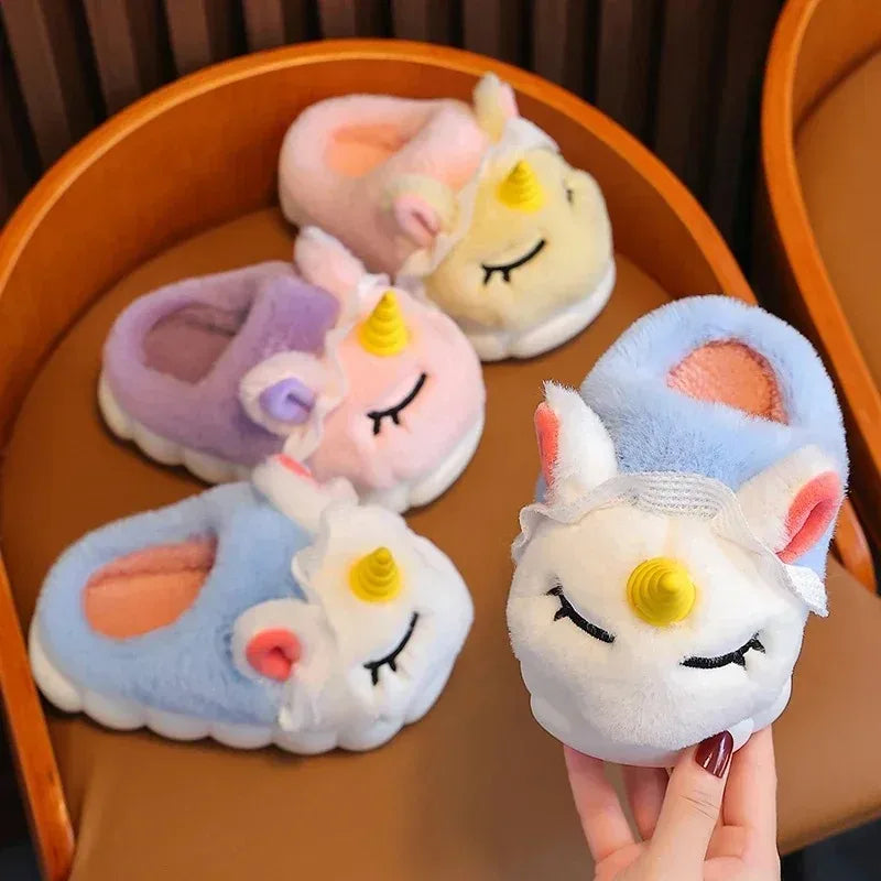 pantofole unicorno bambino