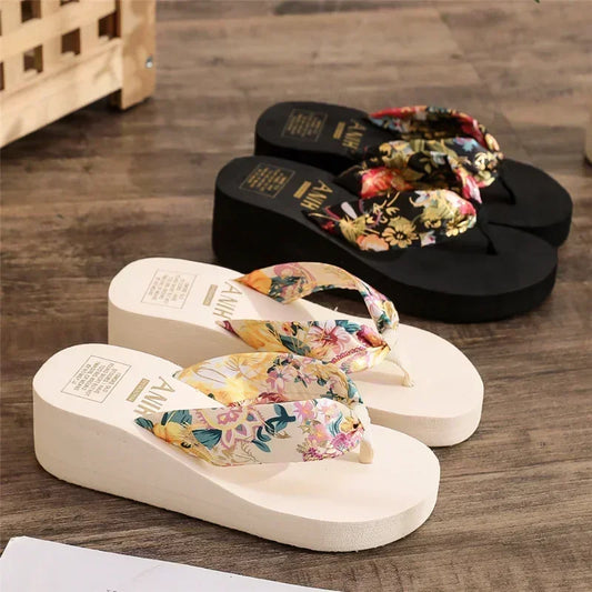 pantofole donna con rialzo