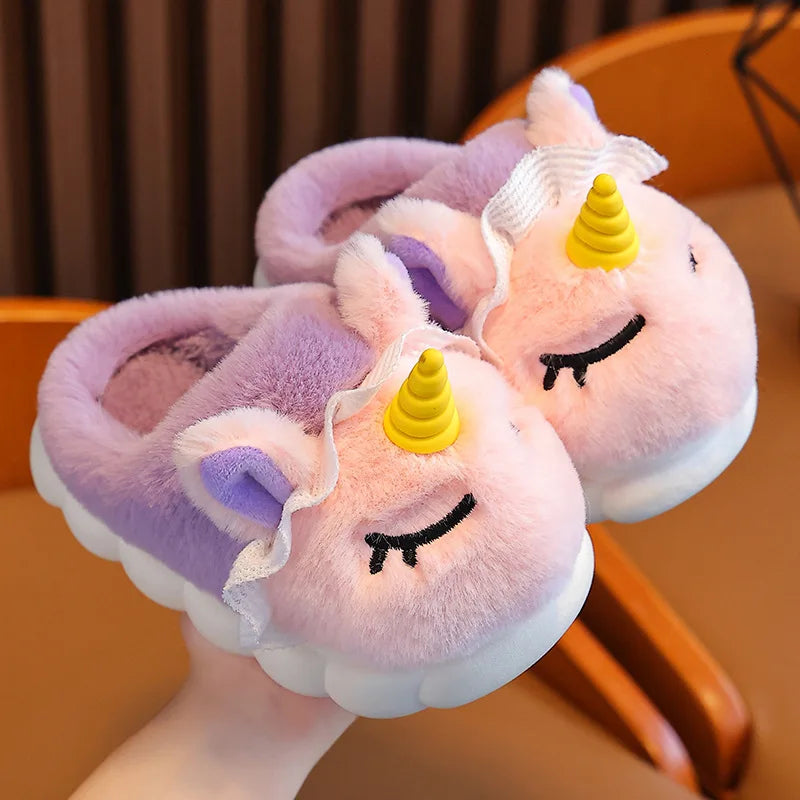 pantofole unicorno bambino