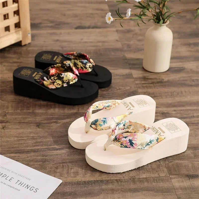 pantofole donna con rialzo