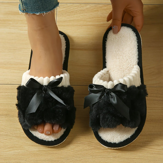 pantofole donna con pelo