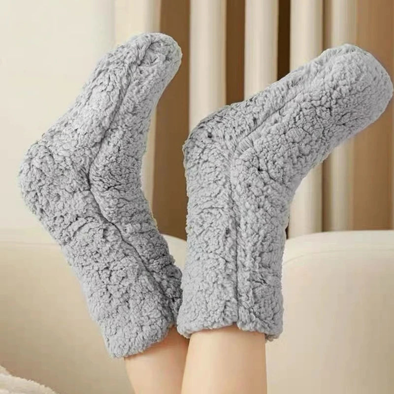 pantofole femminili. pantofola riscaldata alta al ginocchio