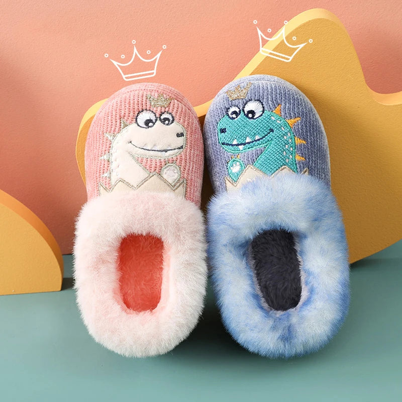 calda pantofola invernale per bambino