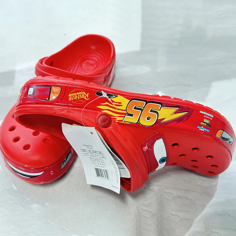 Disney Mcqueens Pixar pantofole bambino pelliccia caldo