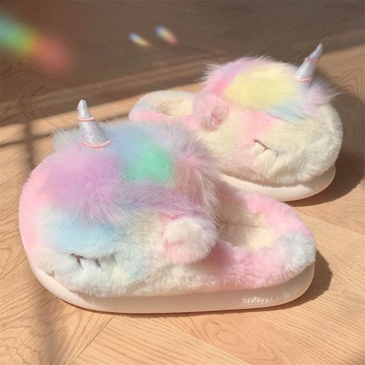 pantofole da unicorno