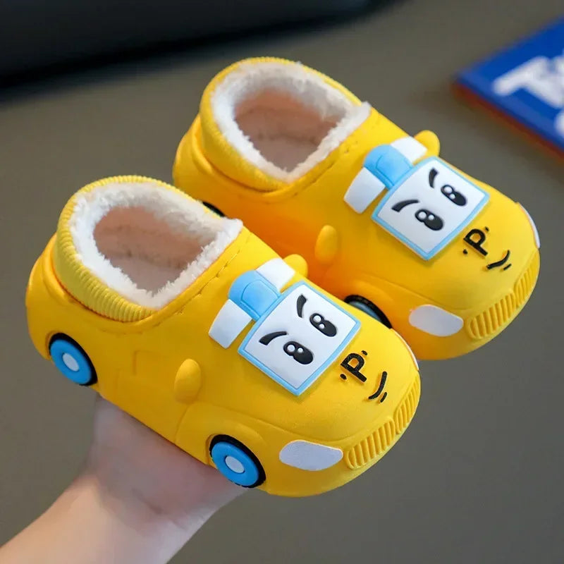 pantofole da camion per bambini cartoon