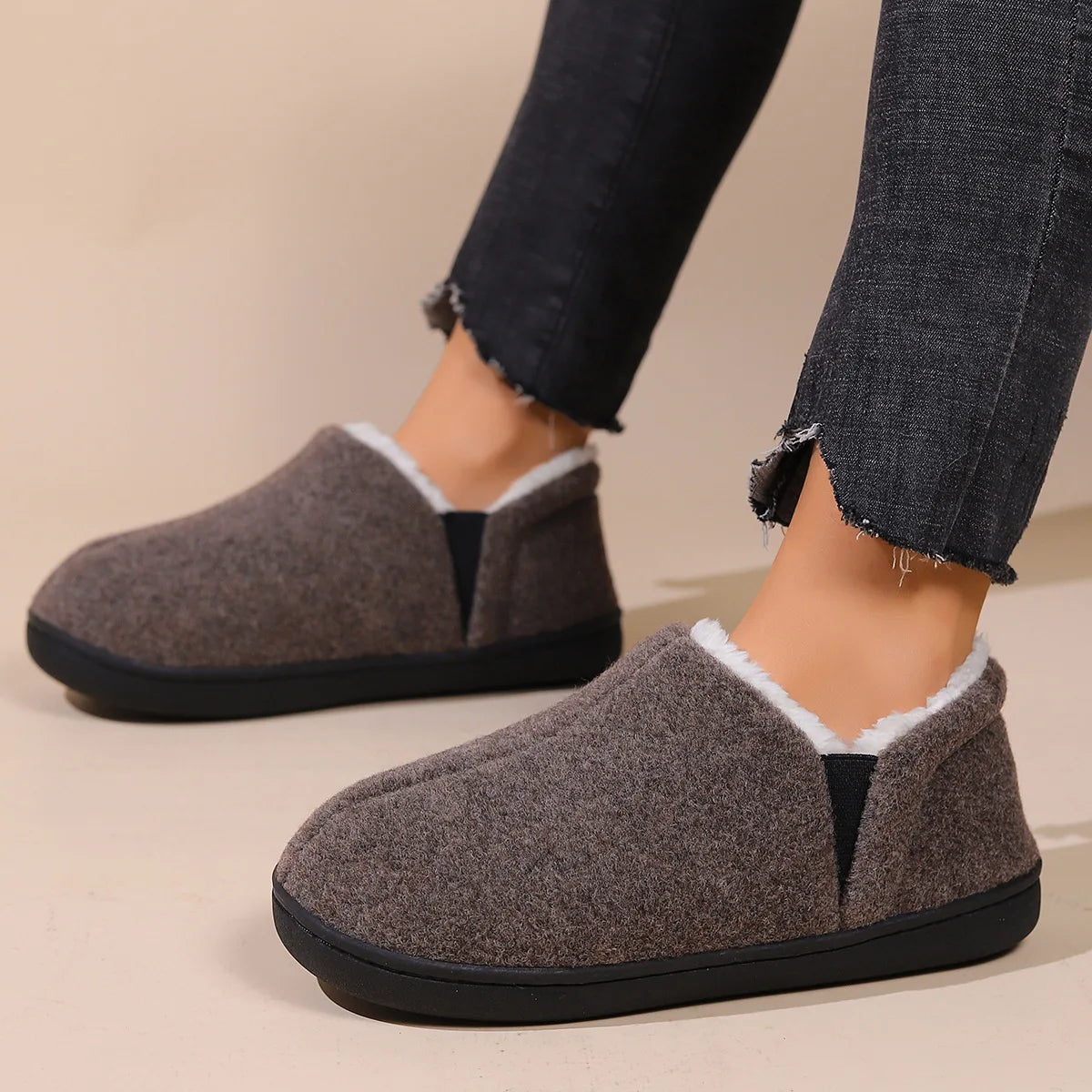 pantofole cotone uomo