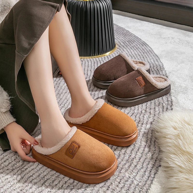 pantofole autoriscaldant con zeppa