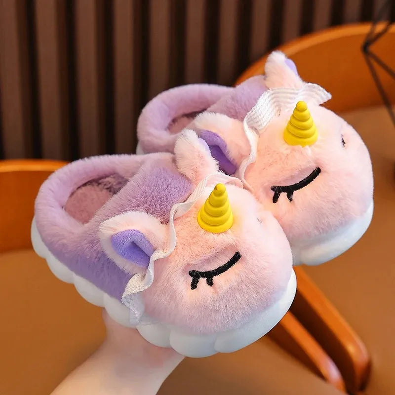 pantofole unicorno bambino