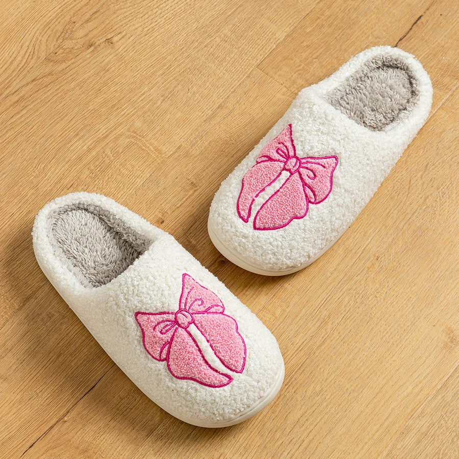 pantofole con nodo da donna
