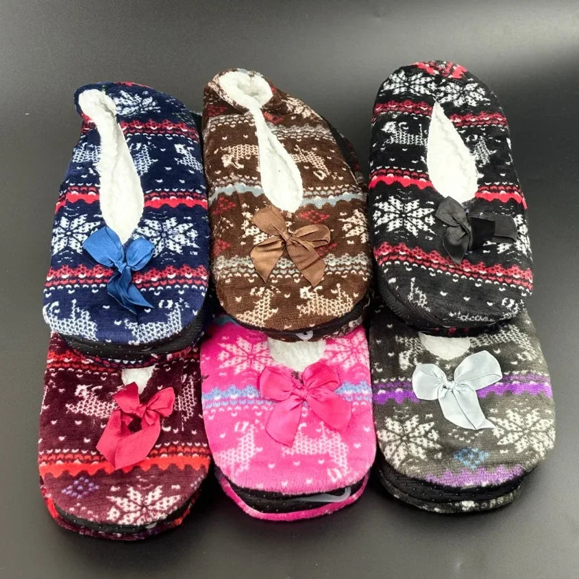 pantofole natale donna