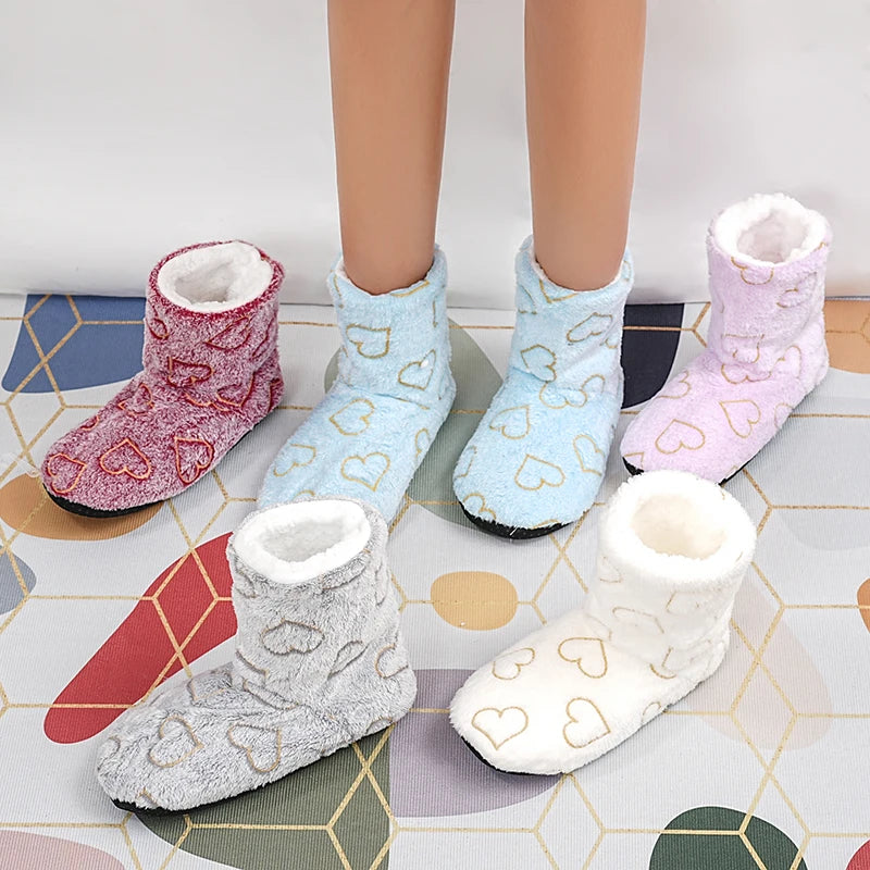 pantofole a stivaletto donna