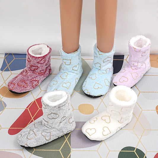 pantofole a stivaletto donna