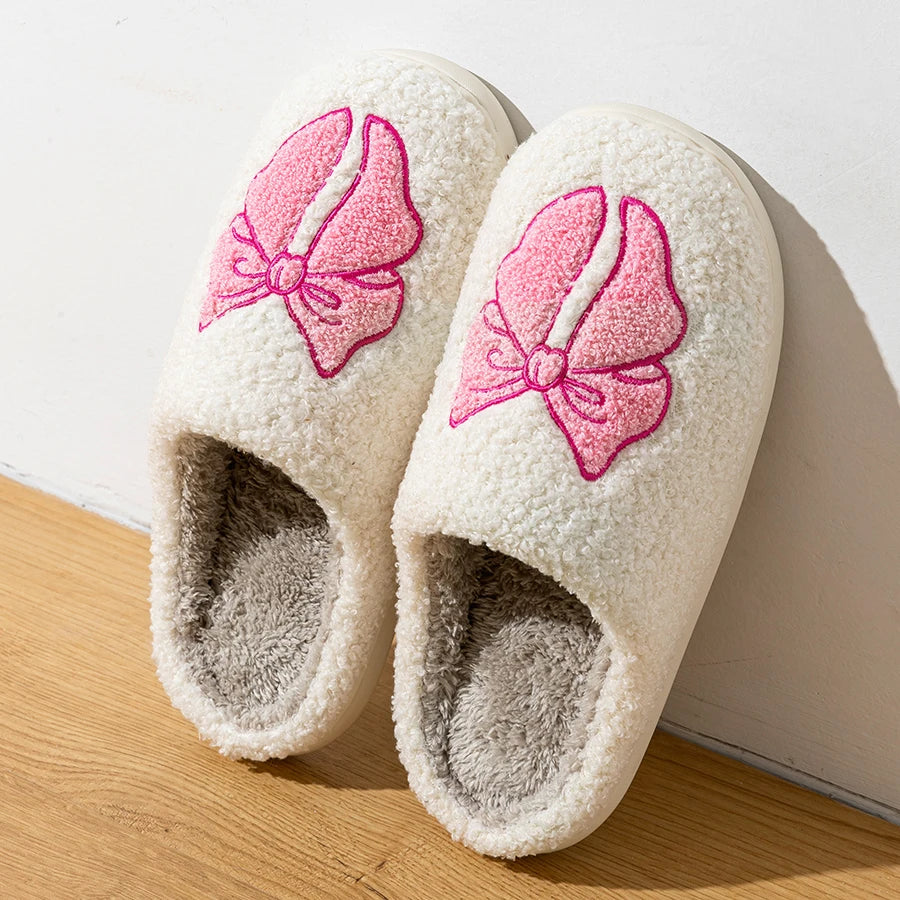 pantofole con nodo da donna