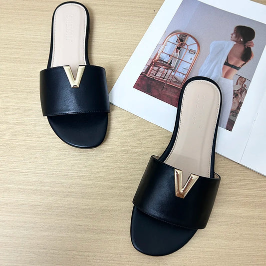 elegante ciabatta da spiaggia da donna