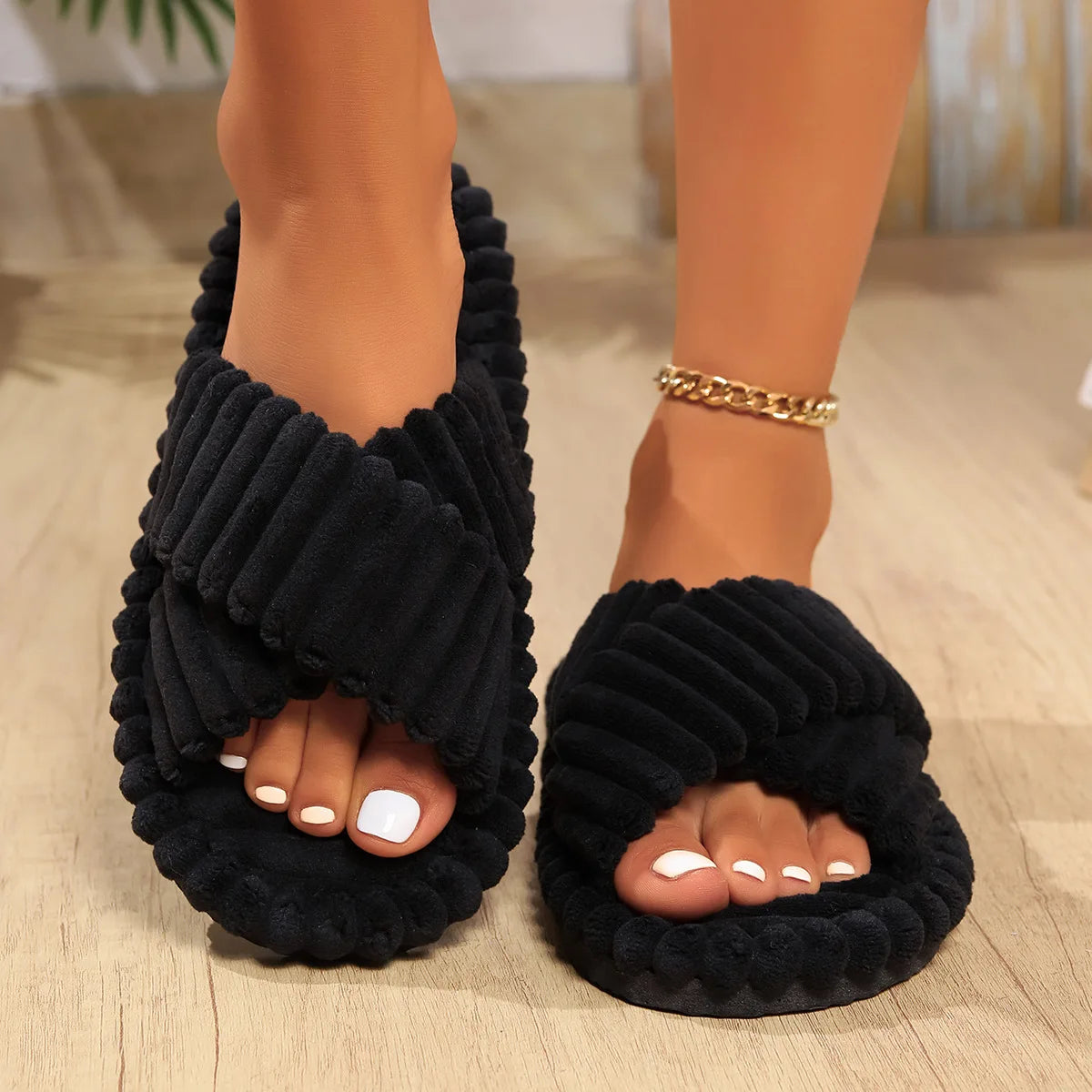 pantofole ballerine da casa eleganti donna