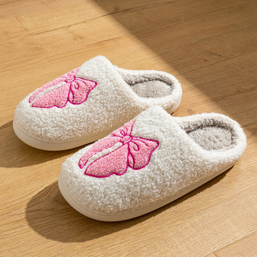 pantofole con nodo da donna