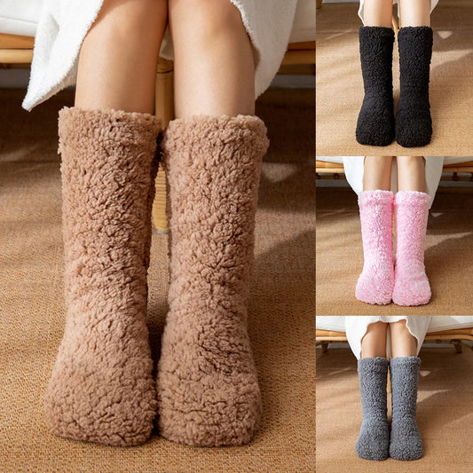 pantofole femminili. pantofola riscaldata alta al ginocchio