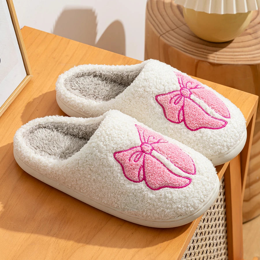 pantofole con nodo da donna