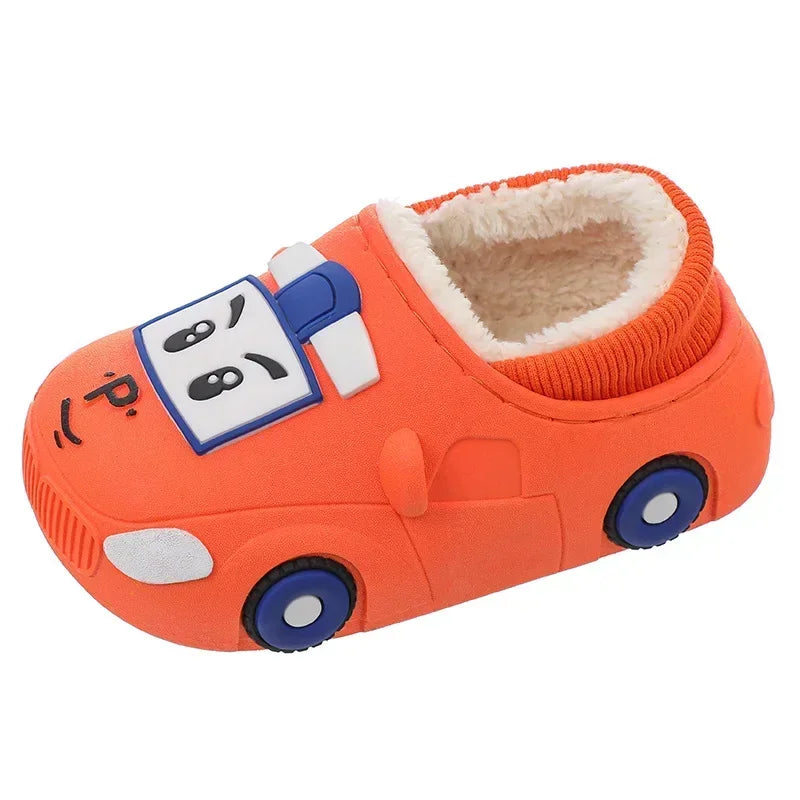 pantofole da camion per bambini cartoon